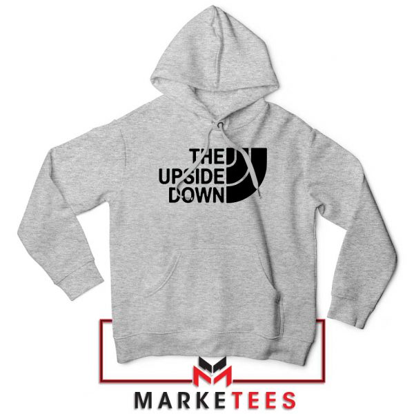 The Upside Down North Face Sport Grey Hoodie