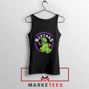 Toronto NBA Parody Reptars Black Tank Top