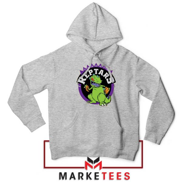 Toronto NBA Parody Reptars Sport Grey Hoodie