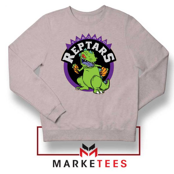 Toronto NBA Parody Reptars Sport Grey Sweatshirt