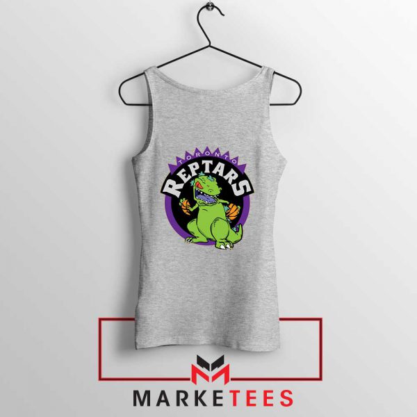 Toronto NBA Parody Reptars Sport Grey Tank Top