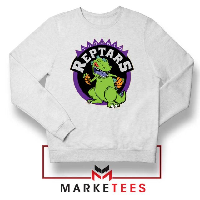 Toronto NBA Parody Reptars Sweatshirt Rugrats Cartoon Sweaters