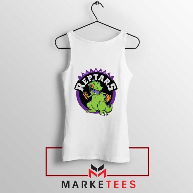 Toronto NBA Parody Reptars Tank Top Rugrats Cartoon Tops S-3XL