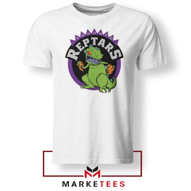 Toronto NBA Parody Reptars Tshirt Rugrats Cartoon Tee Shirts