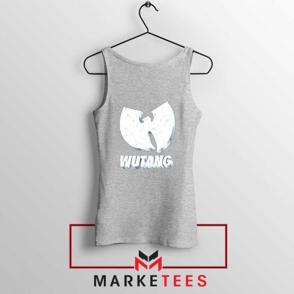 Vintage 90s Wutang Clan Logo Sport Grey Tank Top