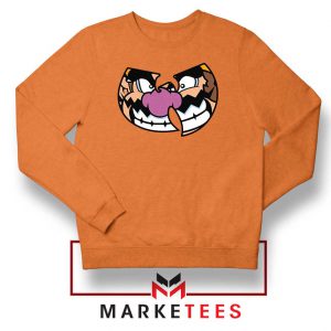Wu Tang Clan Wario Orange Sweater