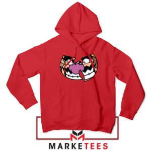 Wu Tang Clan Wario Red Hoodie