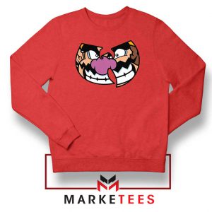 Wu Tang Clan Wario Red Sweater