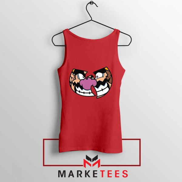 Wu Tang Clan Wario Red Tank Top