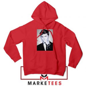 Zac Efron American Actor Red Hoodie