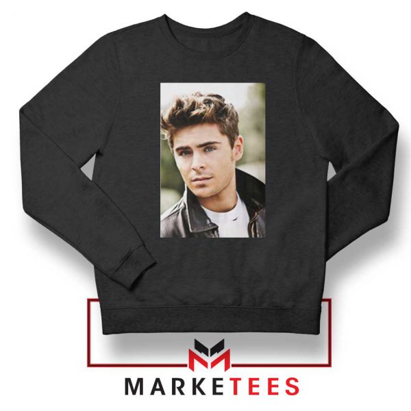 Zac Efron Posters Black Sweatshirt