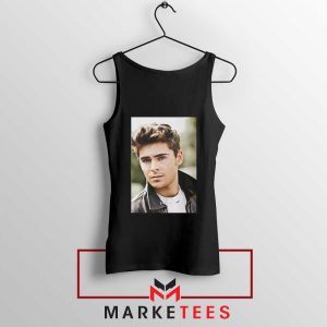 Zac Efron Posters Black Tank Top