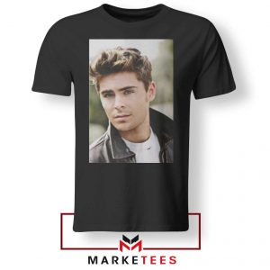 Zac Efron Posters Black Tshirt