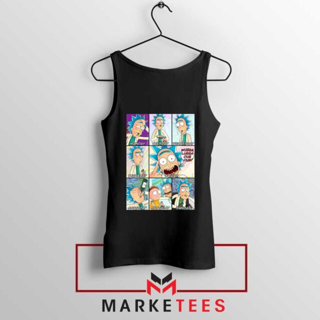 Best Rick Drunk Tank Top Animated Sitcom Tank Tops S-3XL