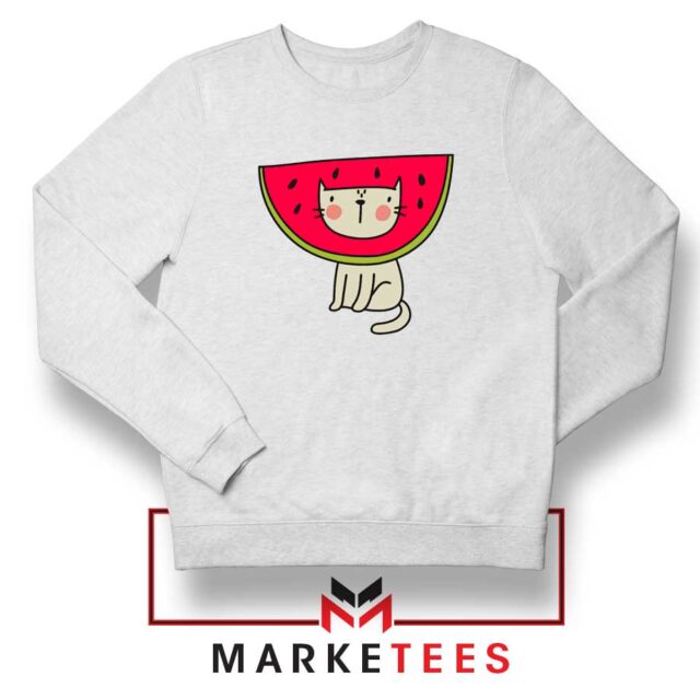 Cat Animal Sweatshirt Christmas Gift Watermelon Fruit Sweaters