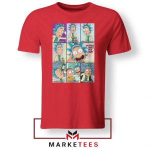 Cheap Rick Drunk Red Tshirt