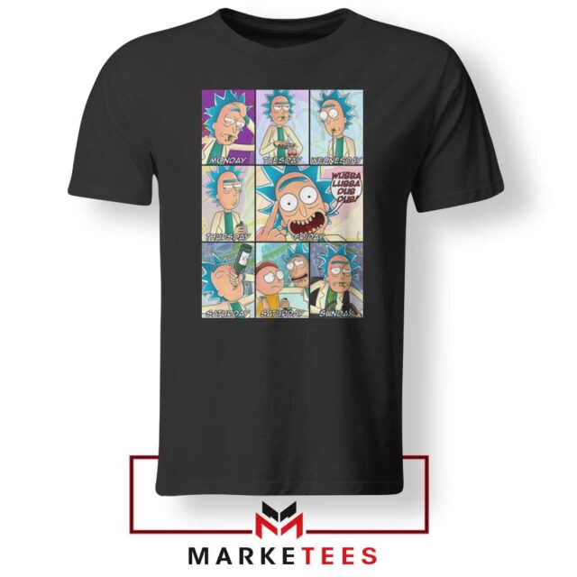 Cheap Rick Drunk Tshirt Animated Sitcom Tee Shirts S-3XL