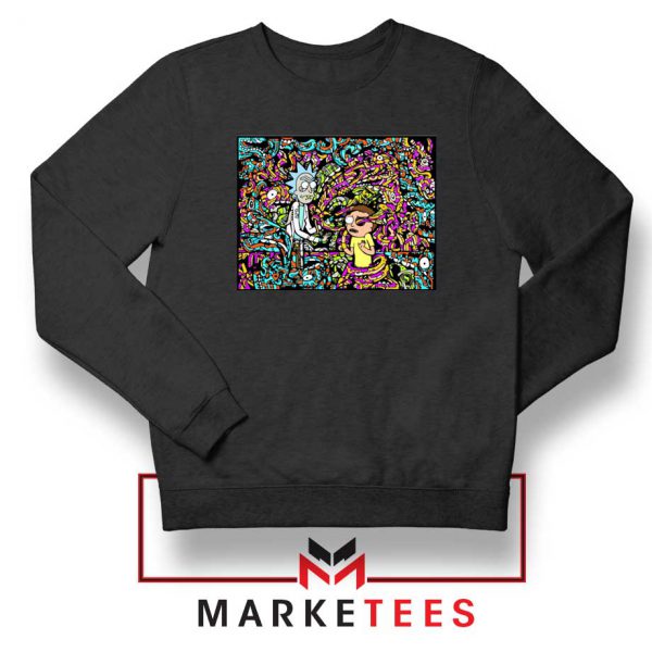 Get Schwifty Black Sweatshirt