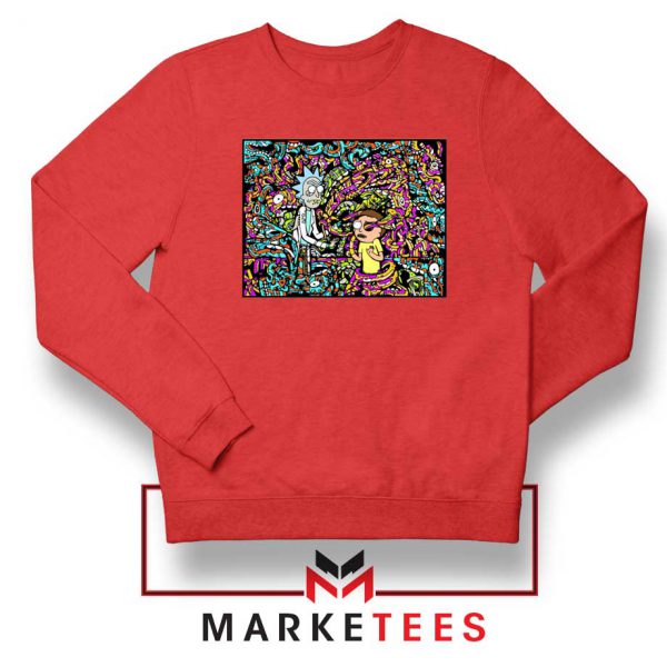 Get Schwifty Red Sweatshirt