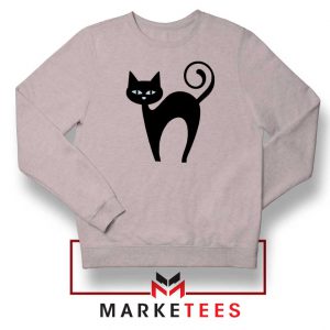 Glowing Cat Eyes Sport Grey Sweatshirt