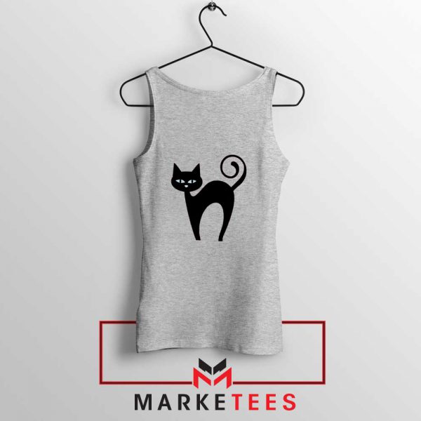 Glowing Cat Eyes Sport Grey Tank Top