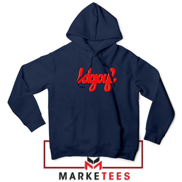 IDGAF Navy Blue Hoodie