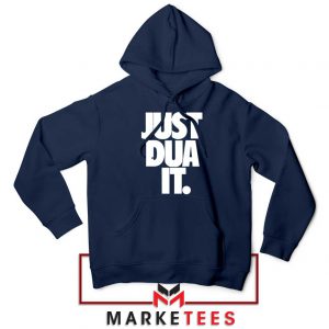 Just Dua It Nike Parody Navy Blue Hoodie