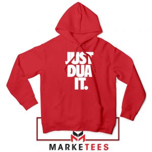 Just Dua It Nike Parody Red Hoodie