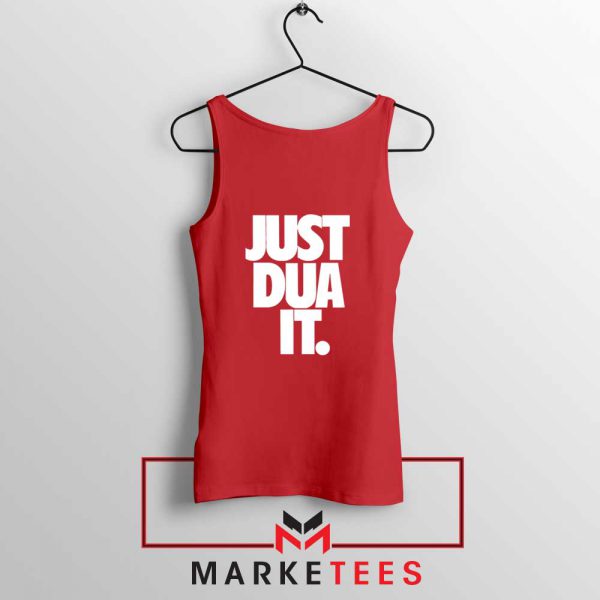 Just Dua It Nike Parody Red Tank Top