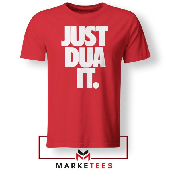 Just Dua It Nike Parody Red Tshirt