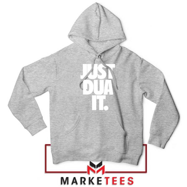 Just Dua It Nike Parody Sport Grey Hoodie