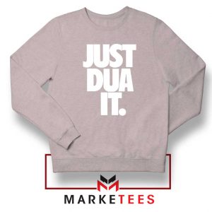 Just Dua It Nike Parody Sport Grey Sweatshirt