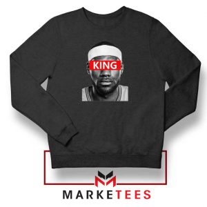 King LeBron James Black Sweatshirt