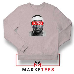 King LeBron James Sport Grey Sweatshirt
