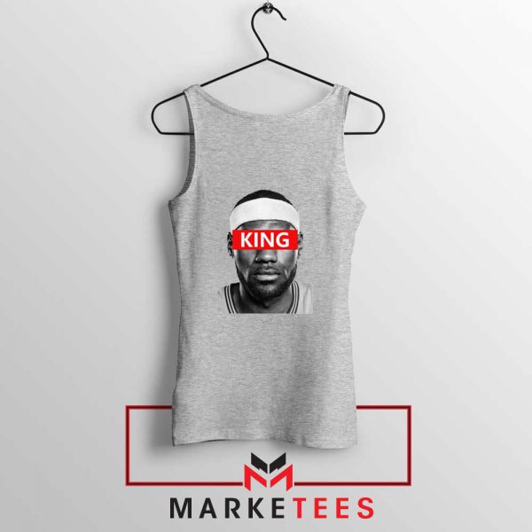 King LeBron James Sport Grey Tank Top