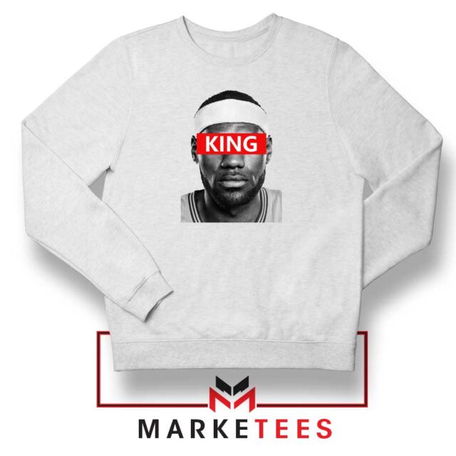 King LeBron James Sweatshirt Best NBA Lakers S-2XL