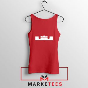 Lebron James Logo Red Tank Top