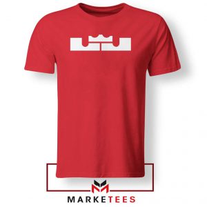 Lebron James Logo Red Tshirt