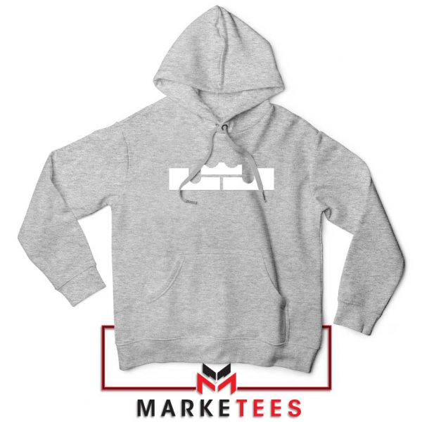 Lebron James Logo Sport Grey Hoodie