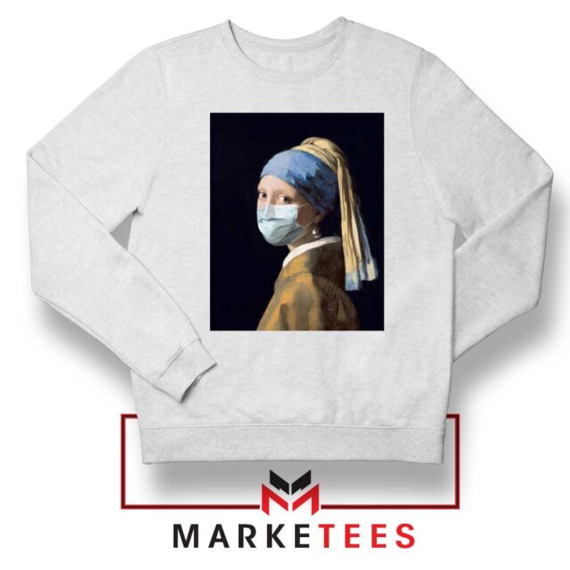 Mask Girl Coronavirus Sweatshirt Pandemic 2020 Sweaters S-2XL