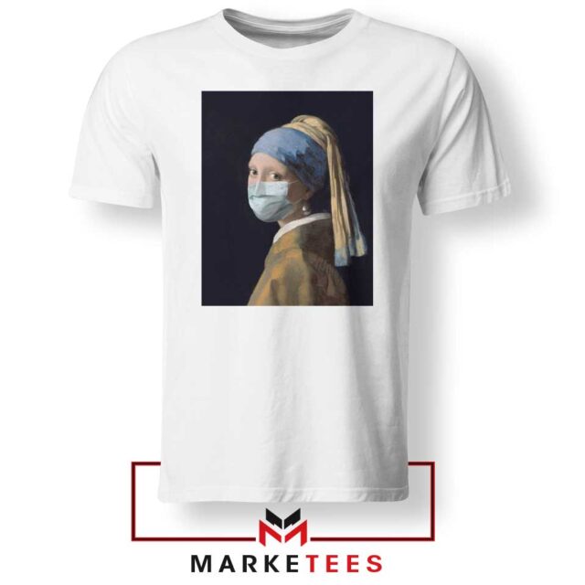 Mask Girl Coronavirus Tshirt Pandemic 2020 Tee Shirts S-3XL