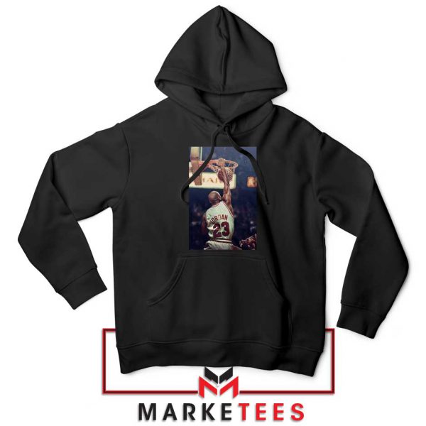 Michael Jordan Slam Dunks Black Hoodie