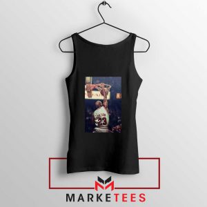 Michael Jordan Slam Dunks Black Tank Top