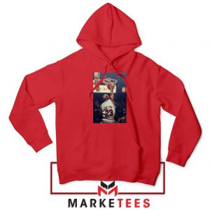 Michael Jordan Slam Dunks Red Hoodie