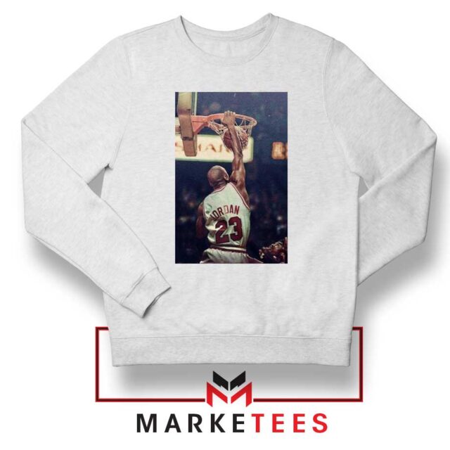 Michael Jordan Slam Dunks Sweatshirt Chicago Bulls 23 Sweaters