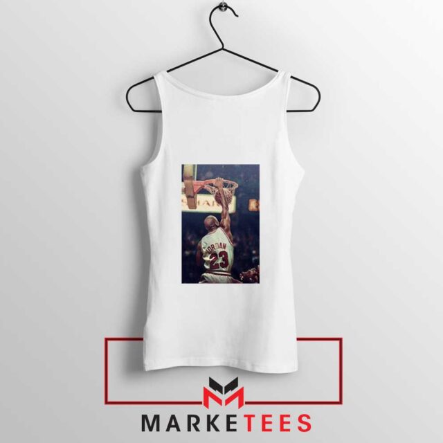 Michael Jordan Slam Dunks Tank Top Chicago Bulls 23 Tops