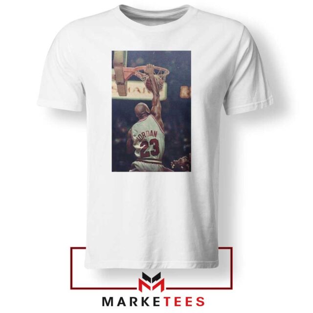 Michael Jordan Slam Dunks Tshirt Chicago Bulls 23 Tee Shirts