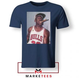 Michael Jordan Smoke Navy Blue Tshirt