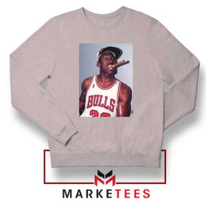 Michael Jordan Smoke Sport Grey Sweatshirt