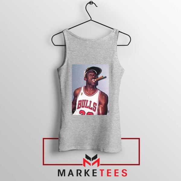 Michael Jordan Smoke Sport Grey Tank Top